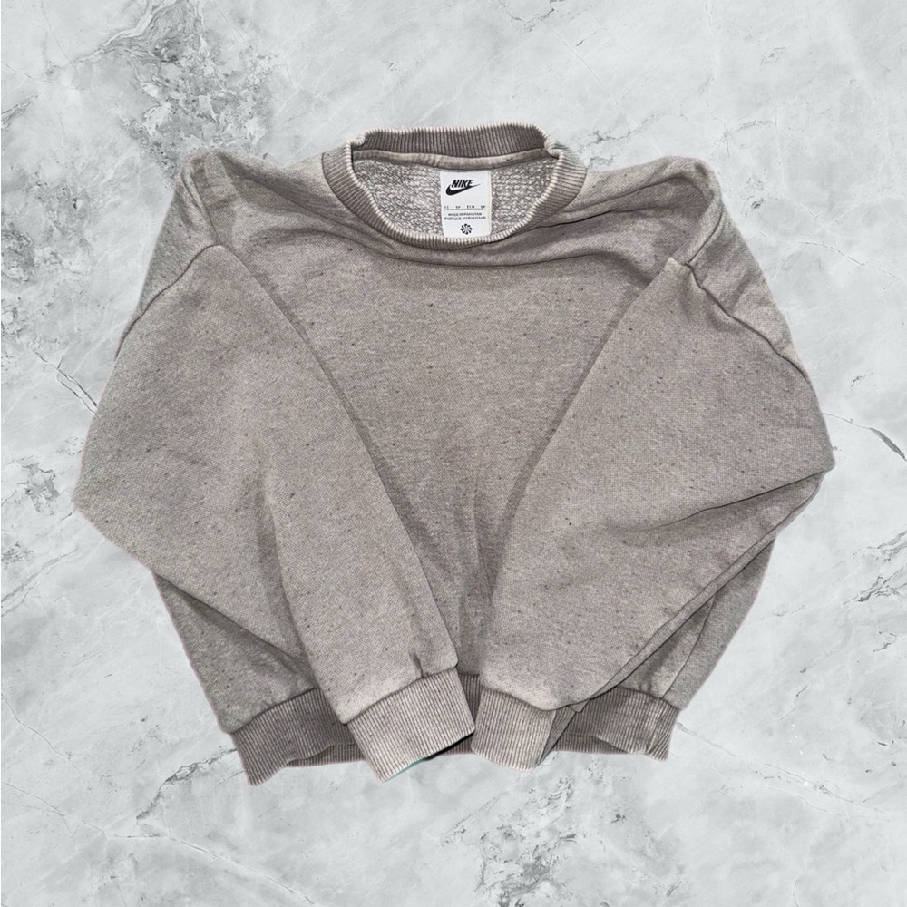 Nike Sportswear  Speckled Icon Fleece Oversized Sweatshirt Boys  Size Xs